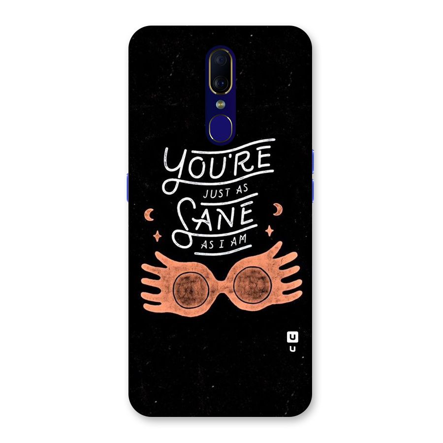 Sane As I Back Case for Oppo F11