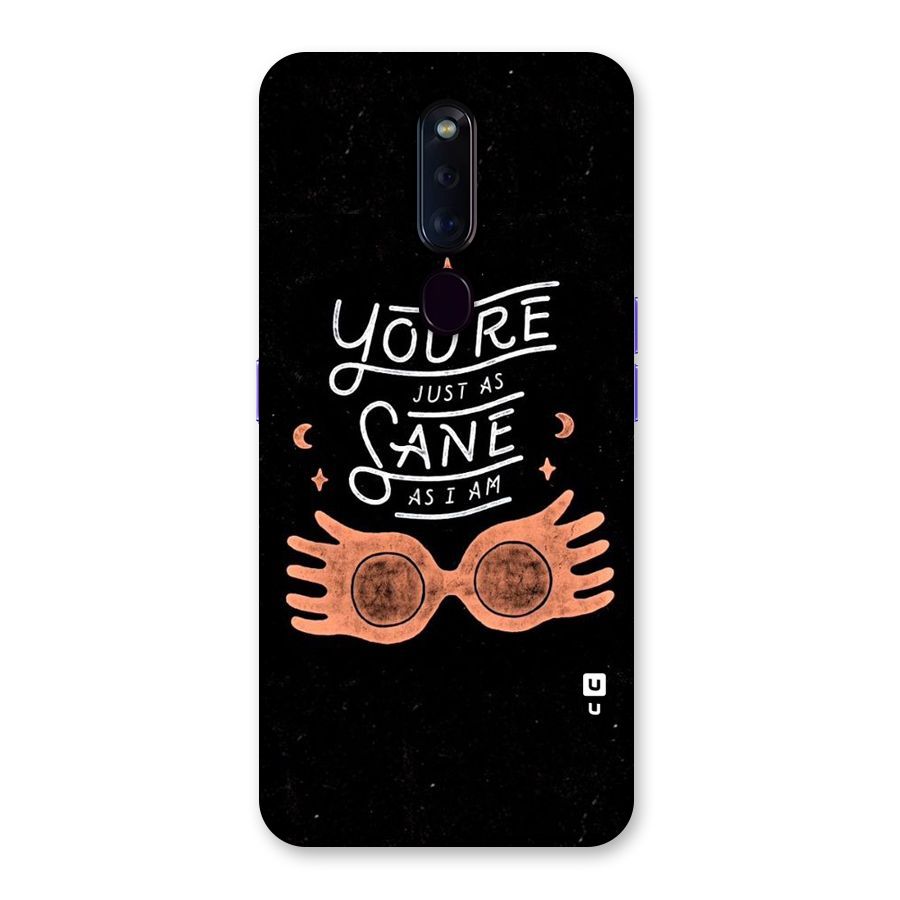 Sane As I Back Case for Oppo F11 Pro