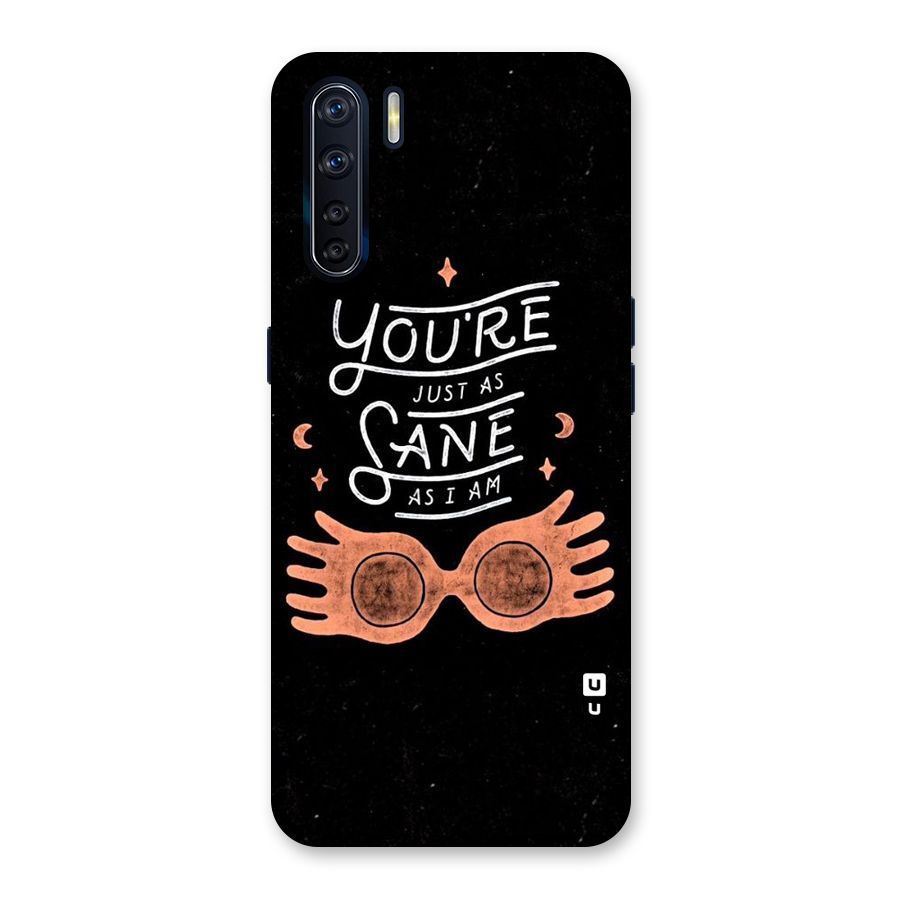 Sane As I Back Case for Oppo F15
