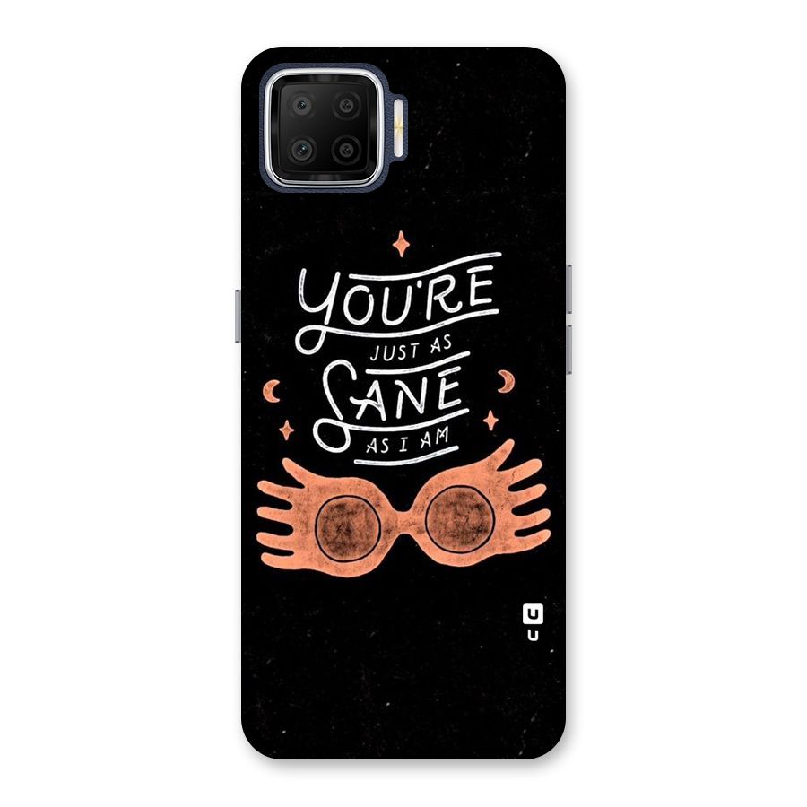 Sane As I Back Case for Oppo F17