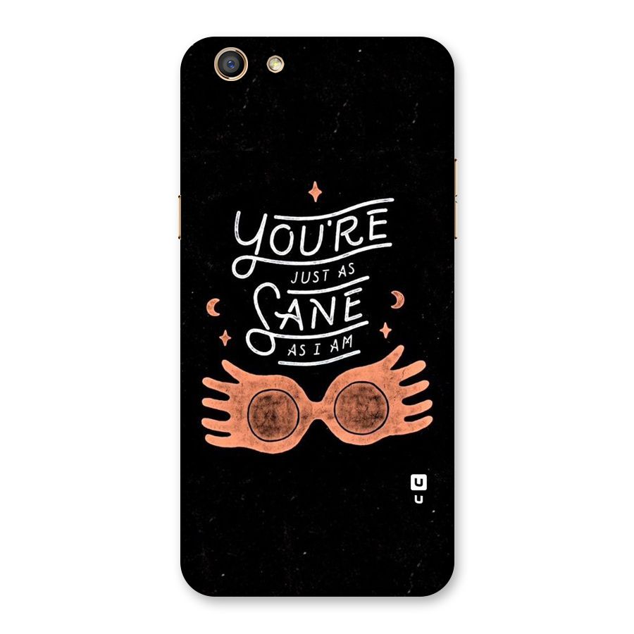 Sane As I Back Case for Oppo F3