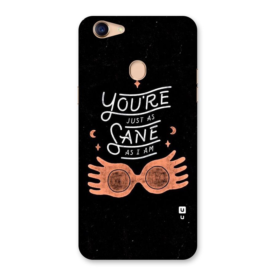 Sane As I Back Case for Oppo F5
