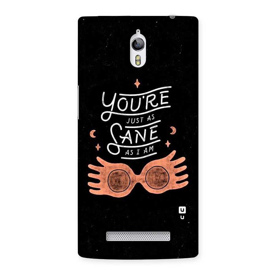 Sane As I Back Case for Oppo Find 7