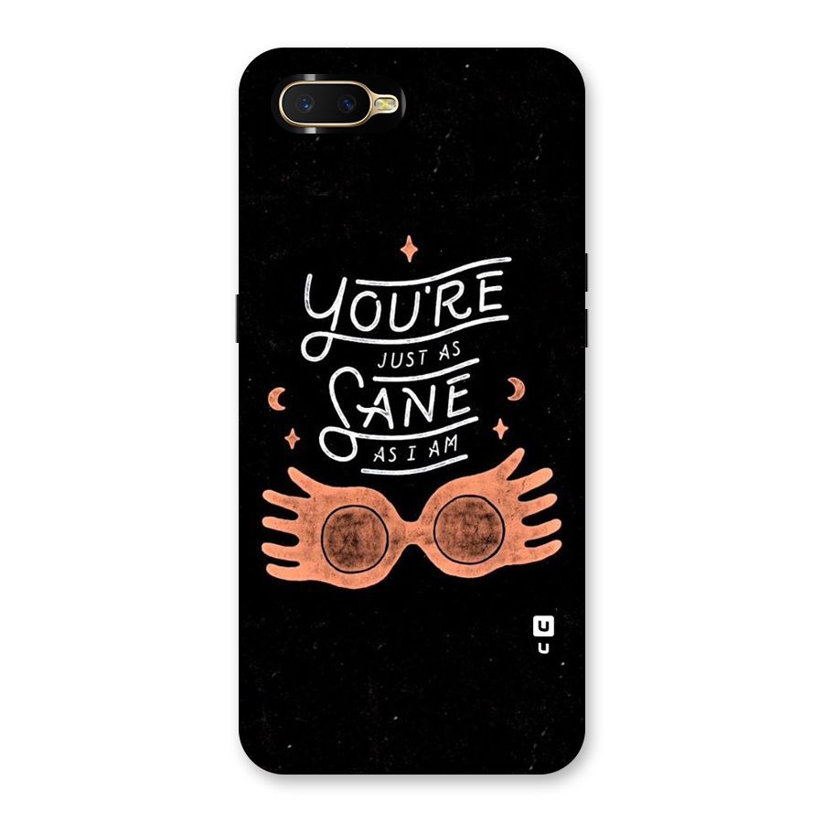 Sane As I Back Case for Oppo K1