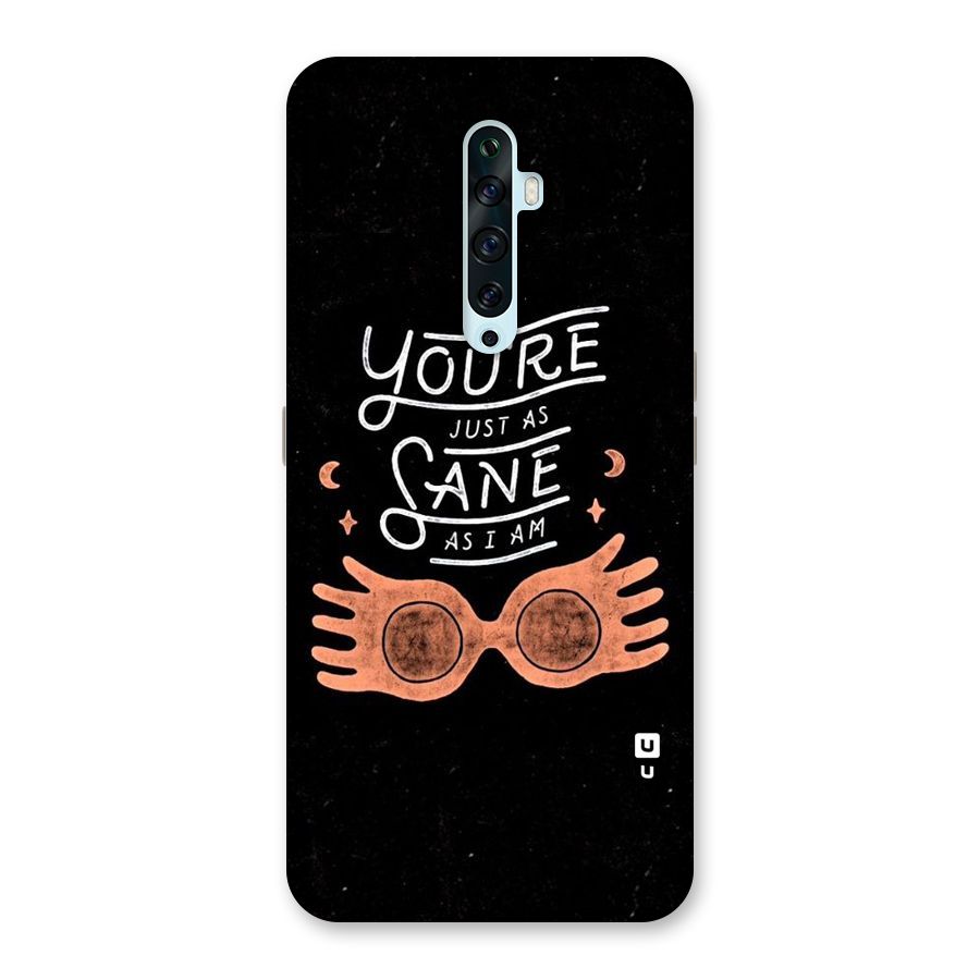 Sane As I Back Case for Oppo Reno2 Z
