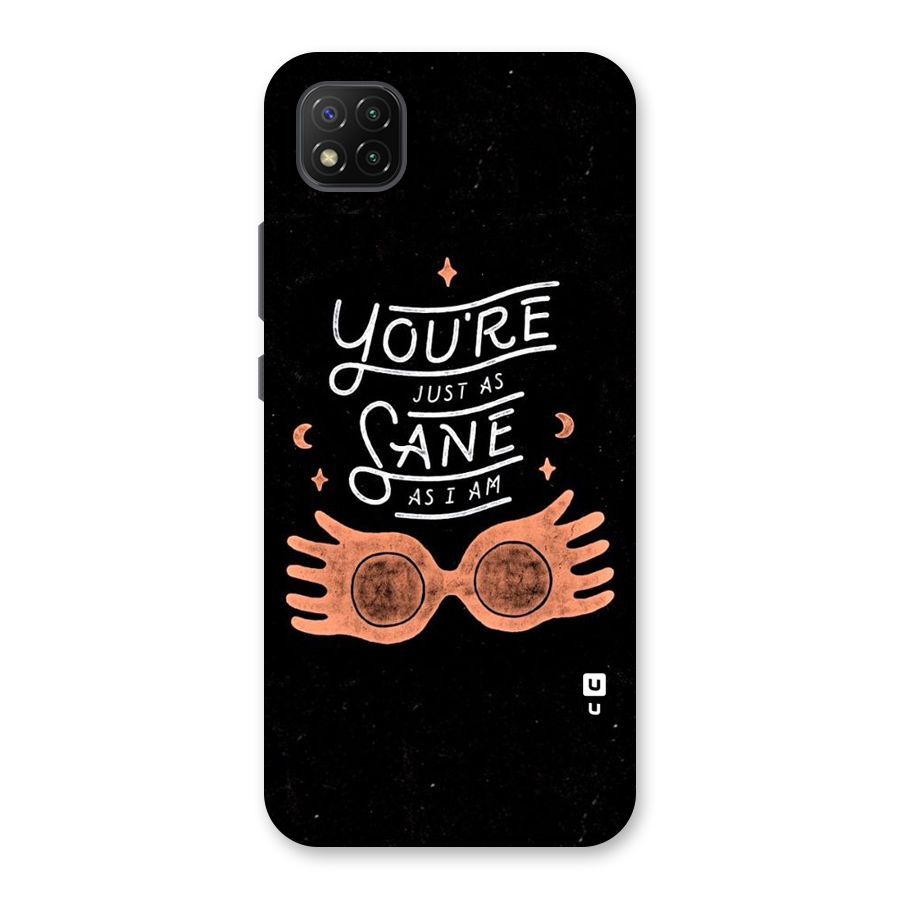 Sane As I Back Case for Poco C3