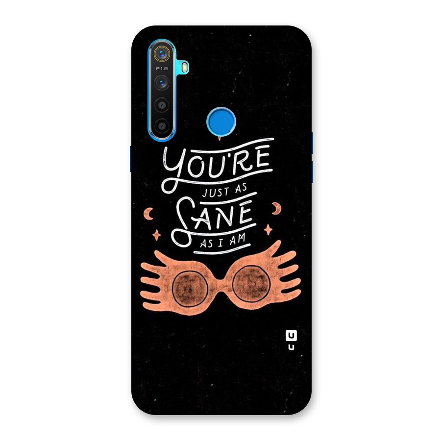 Sane As I Back Case for Realme 5