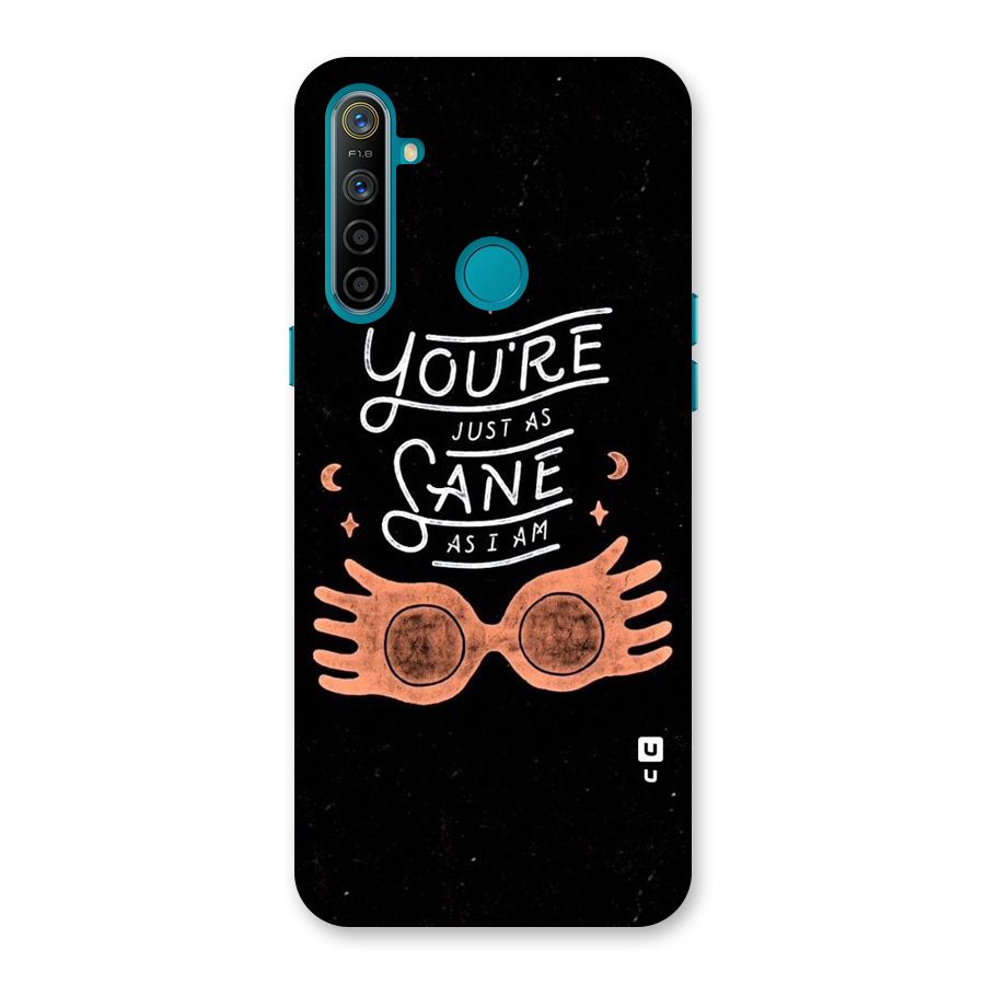 Sane As I Back Case for Realme 5i