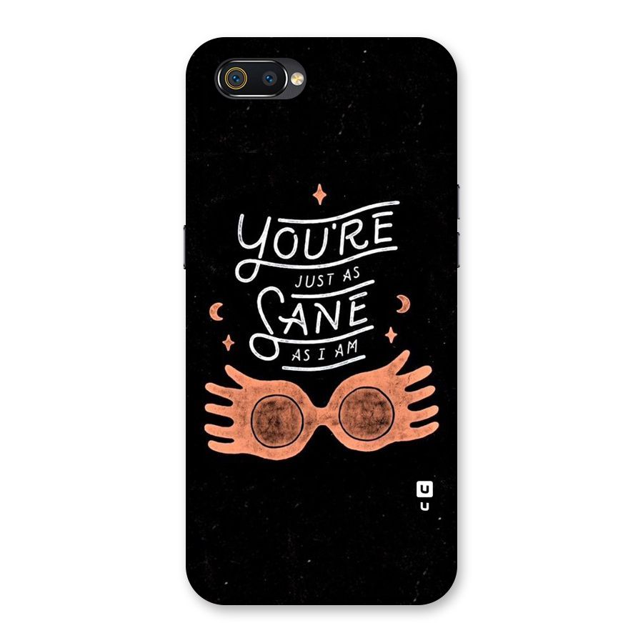 Sane As I Back Case for Realme C2
