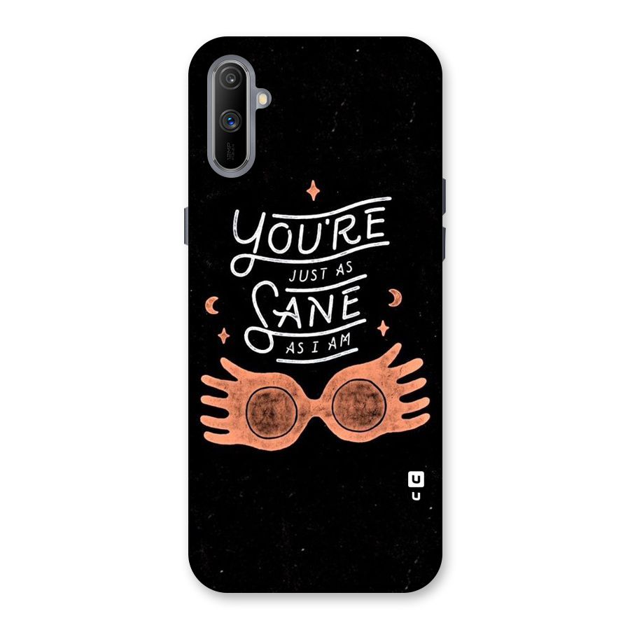 Sane As I Back Case for Realme C3