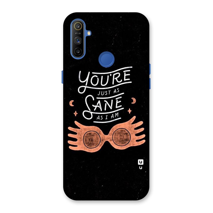 Sane As I Back Case for Realme Narzo 10A