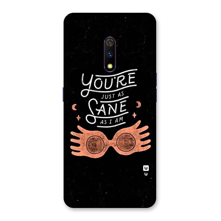 Sane As I Back Case for Realme X