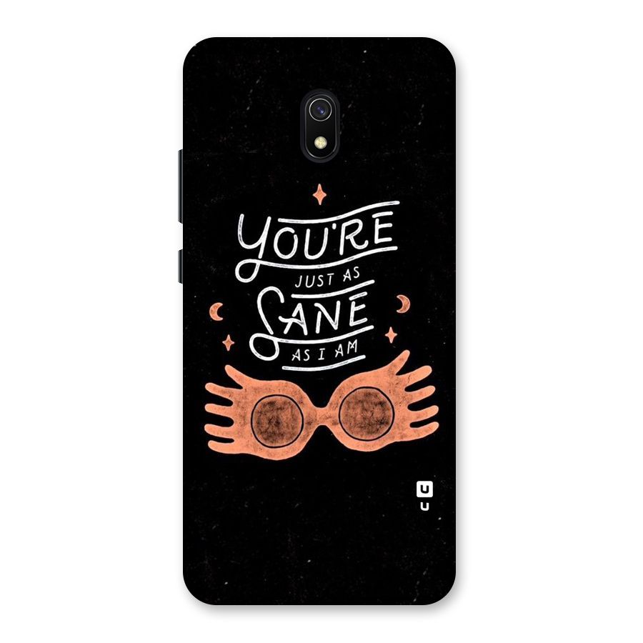 Sane As I Back Case for Redmi 8A