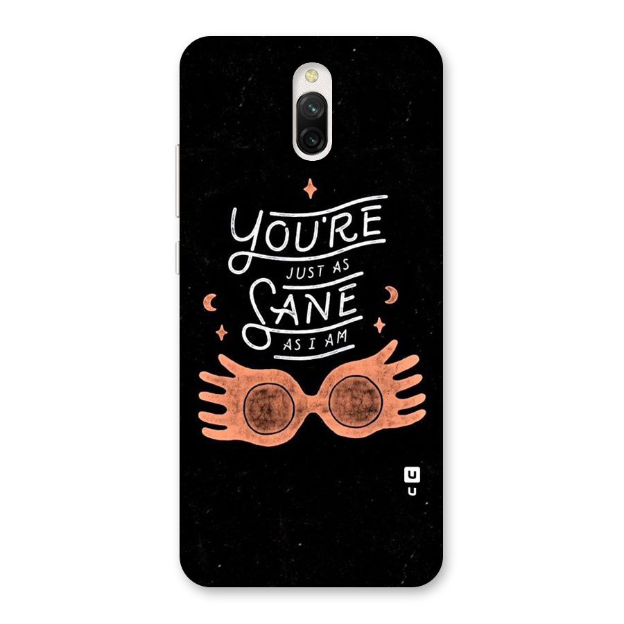 Sane As I Back Case for Redmi 8A Dual