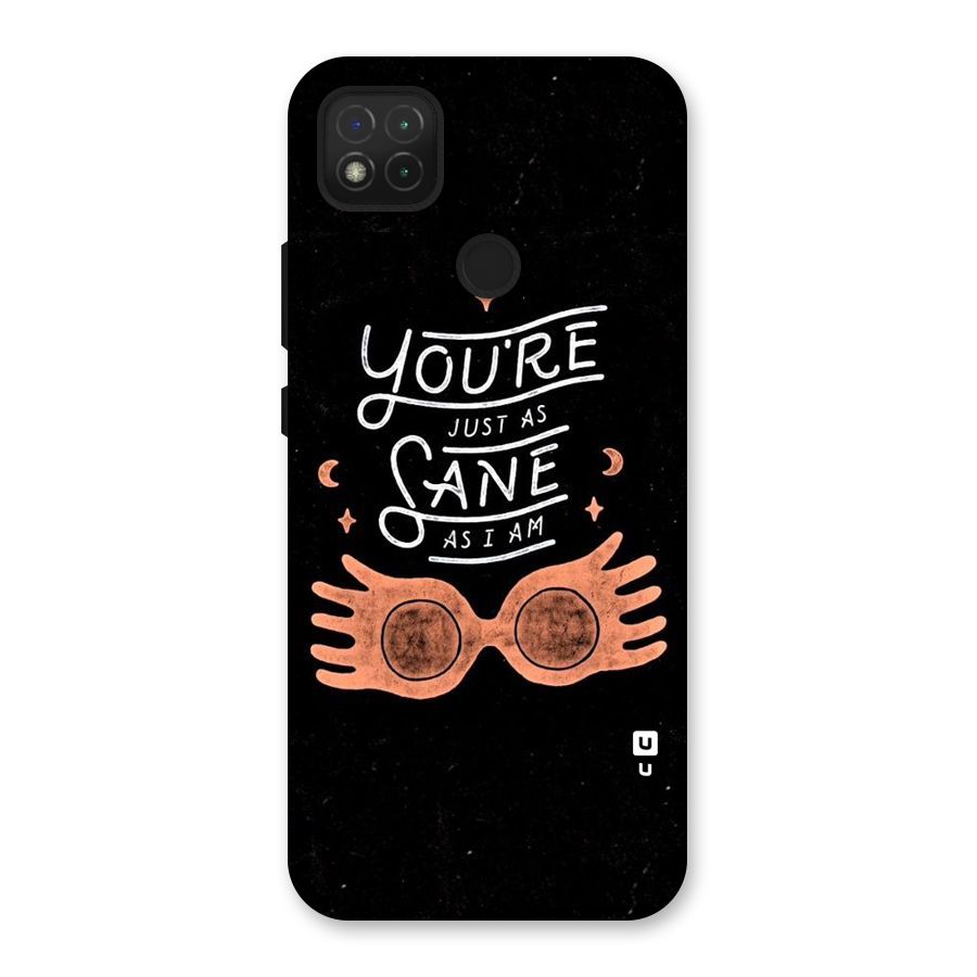 Sane As I Back Case for Redmi 9