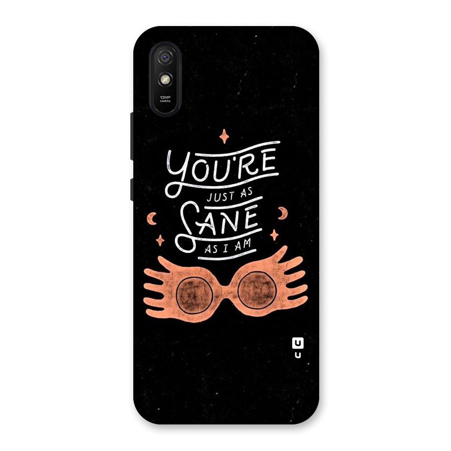 Sane As I Back Case for Redmi 9A