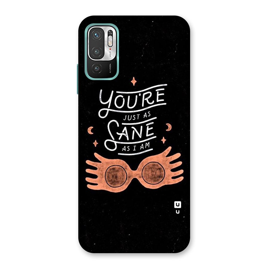 Sane As I Back Case for Redmi Note 10T 5G