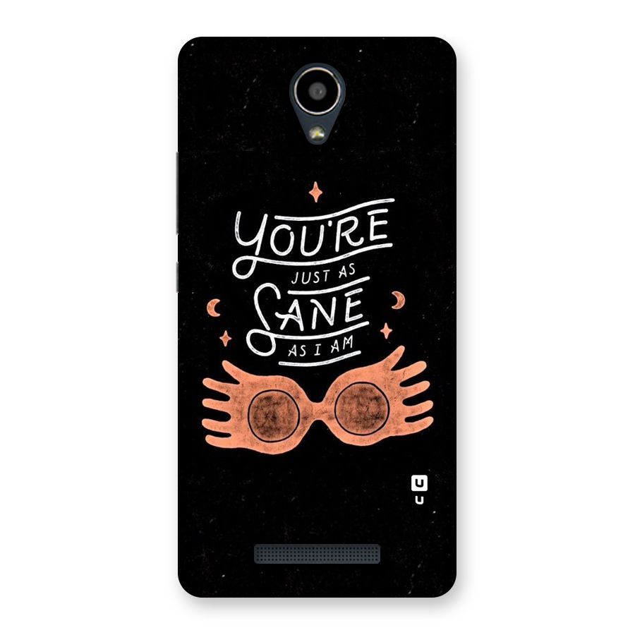 Sane As I Back Case for Redmi Note 2