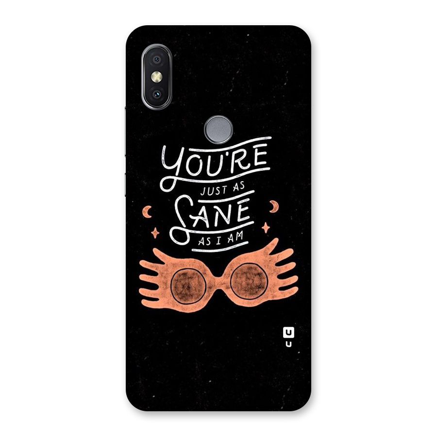 Sane As I Back Case for Redmi Y2
