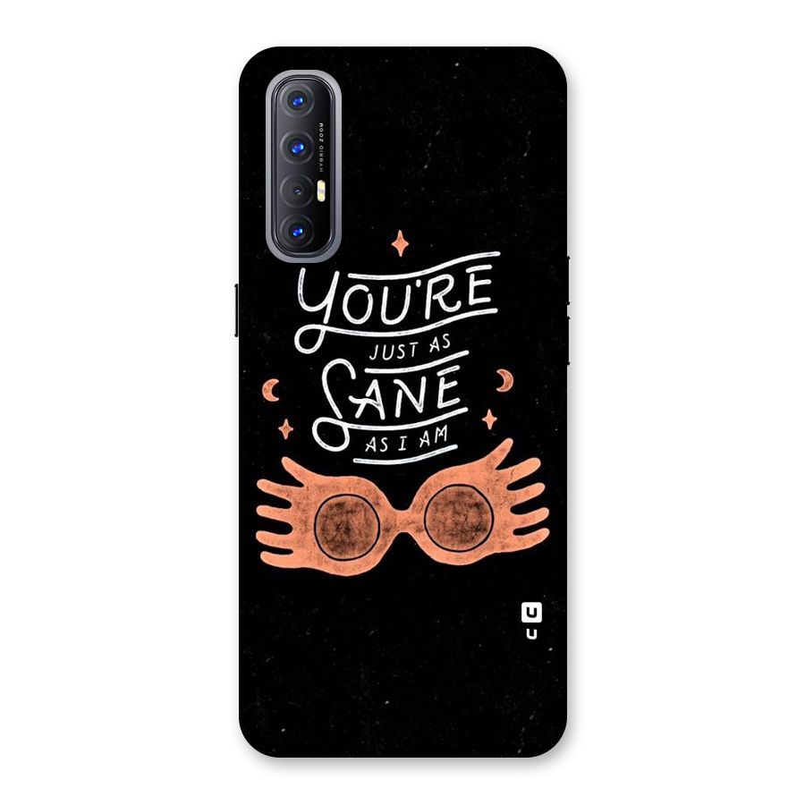 Sane As I Back Case for Reno3 Pro