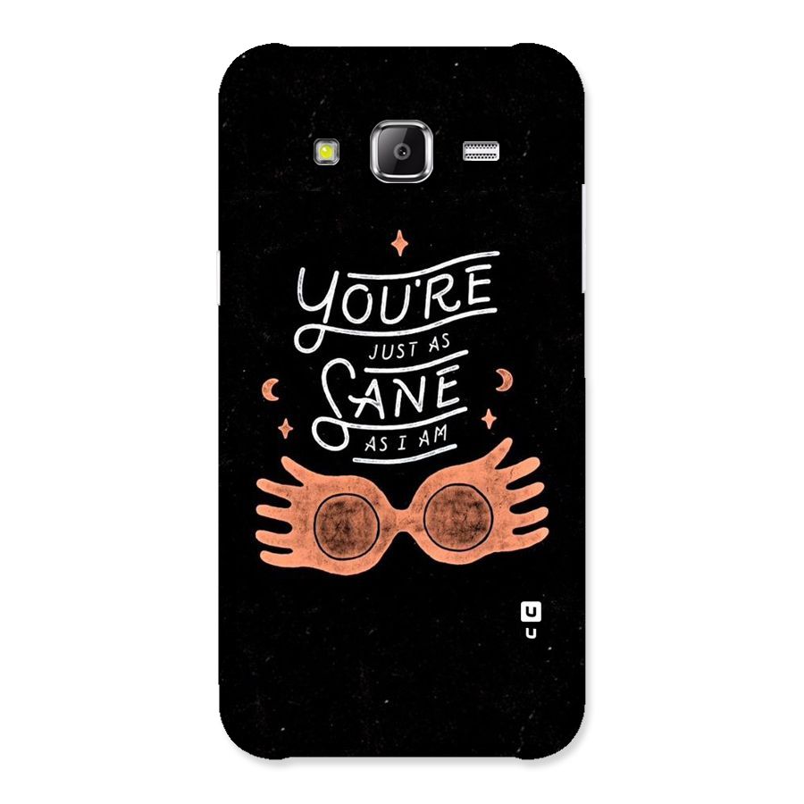 Sane As I Back Case for Samsung Galaxy J2 Prime