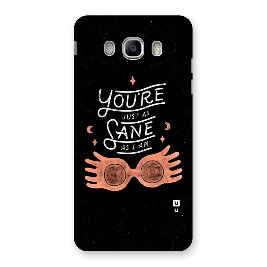 Sane As I Back Case for Samsung Galaxy J5 2016