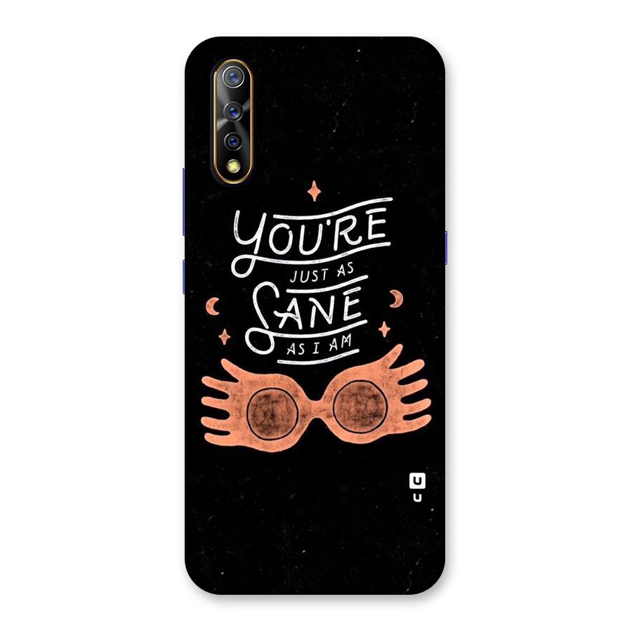 Sane As I Back Case for Vivo S1