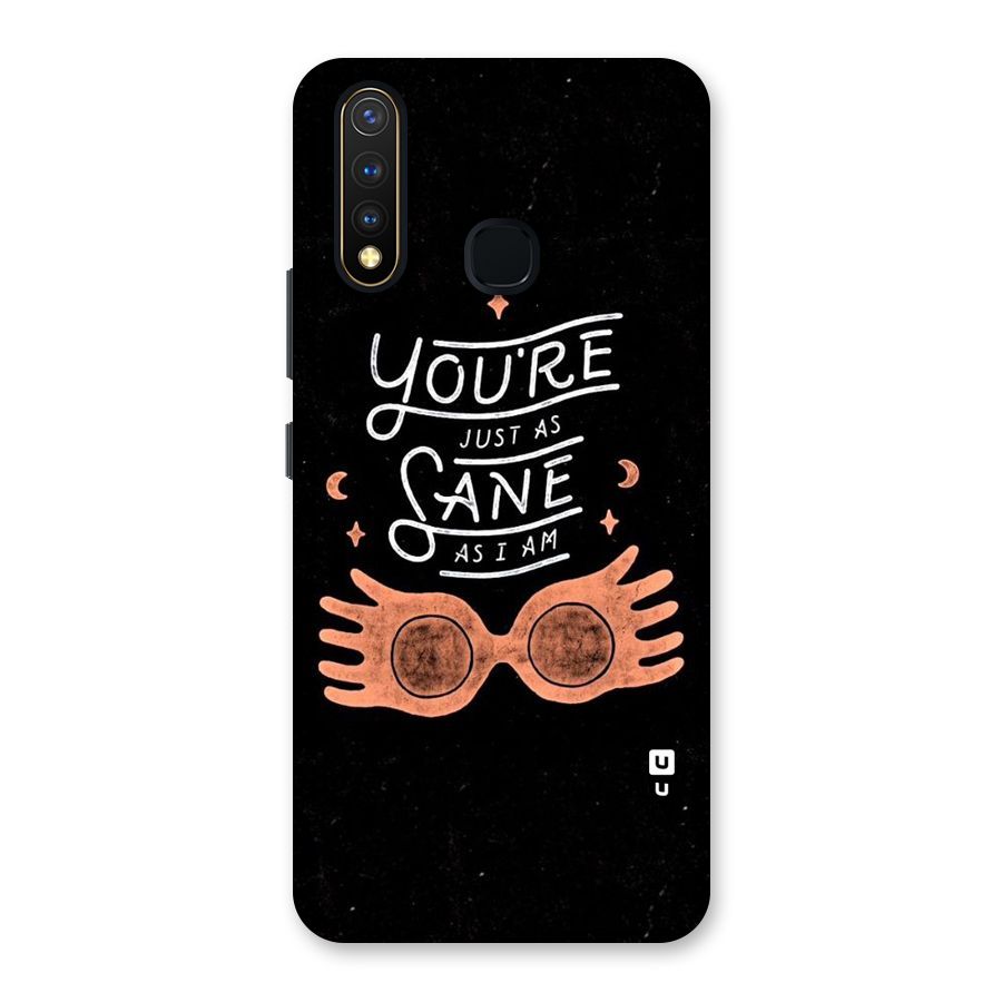 Sane As I Back Case for Vivo U20