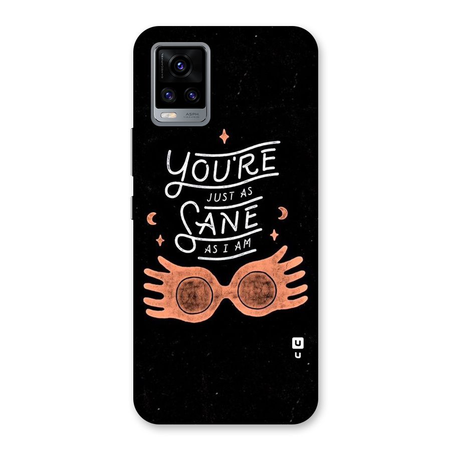 Sane As I Back Case for Vivo V20