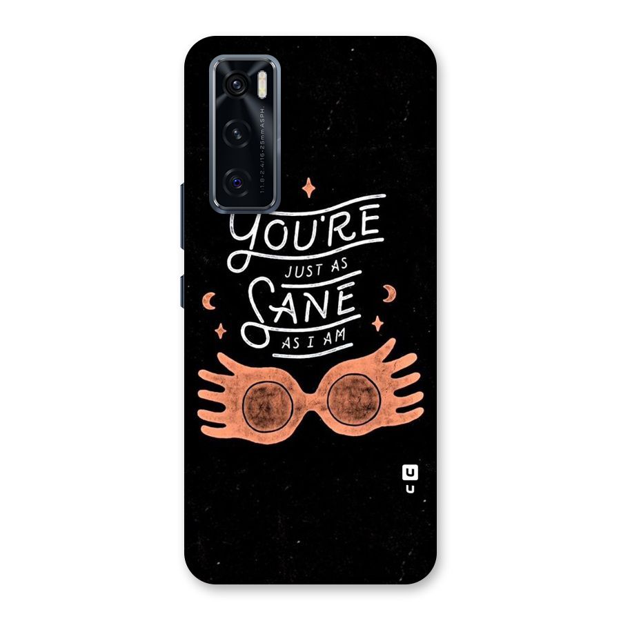 Sane As I Back Case for Vivo V20 SE