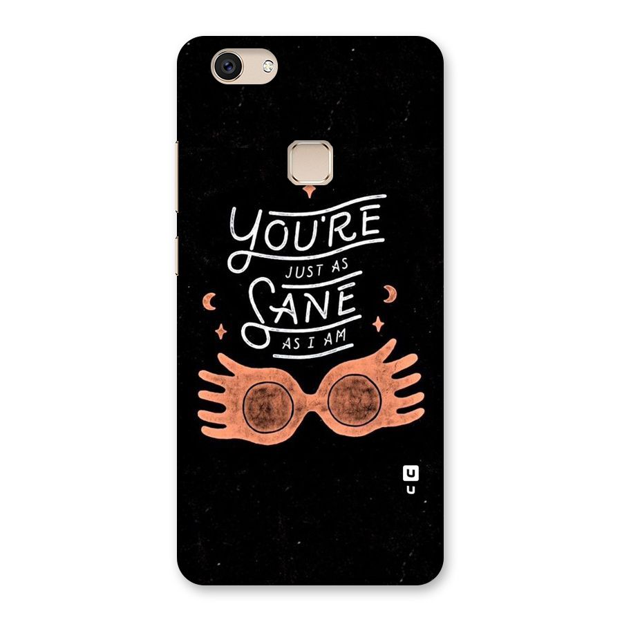 Sane As I Back Case for Vivo V7