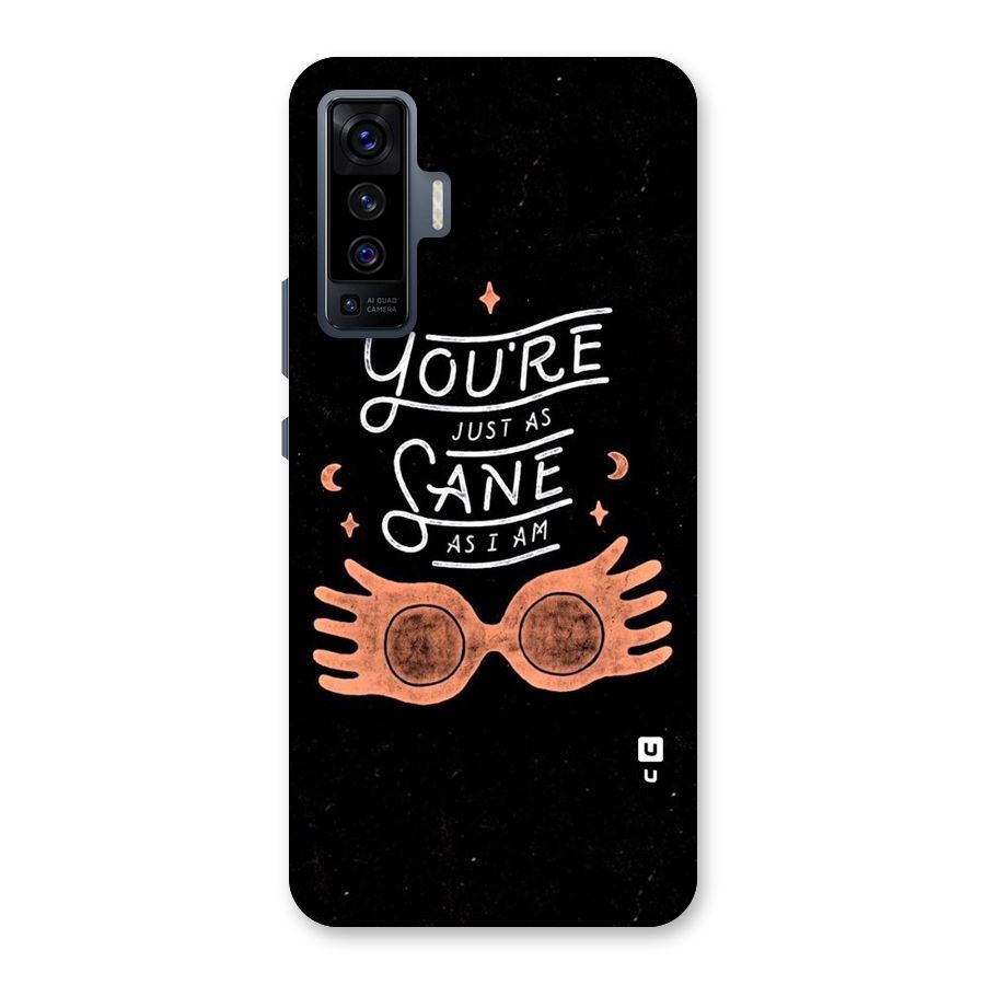 Sane As I Back Case for Vivo X50