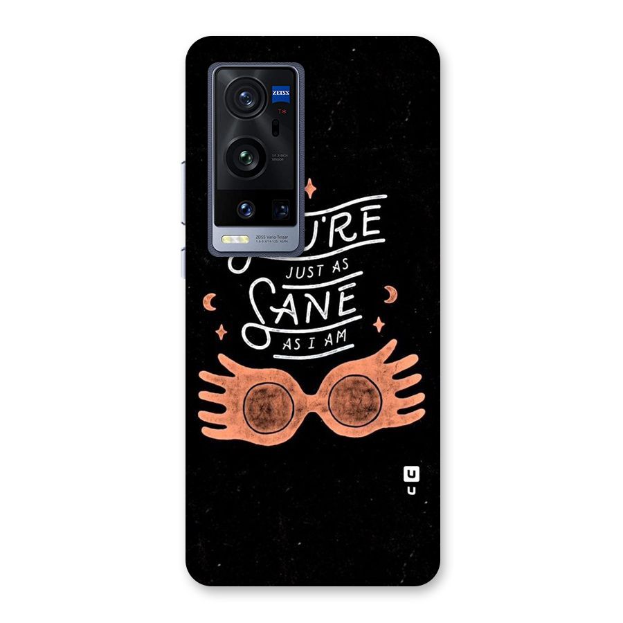 Sane As I Back Case for Vivo X60 Pro Plus