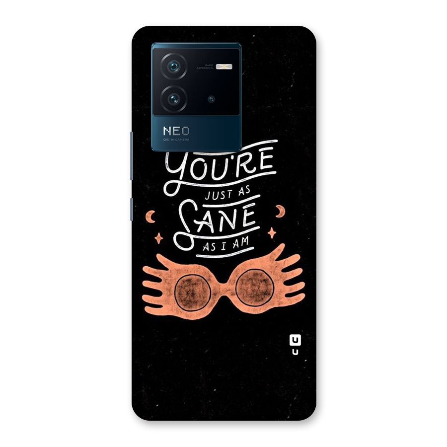 Sane As I Back Case for Vivo iQOO Neo 6 5G