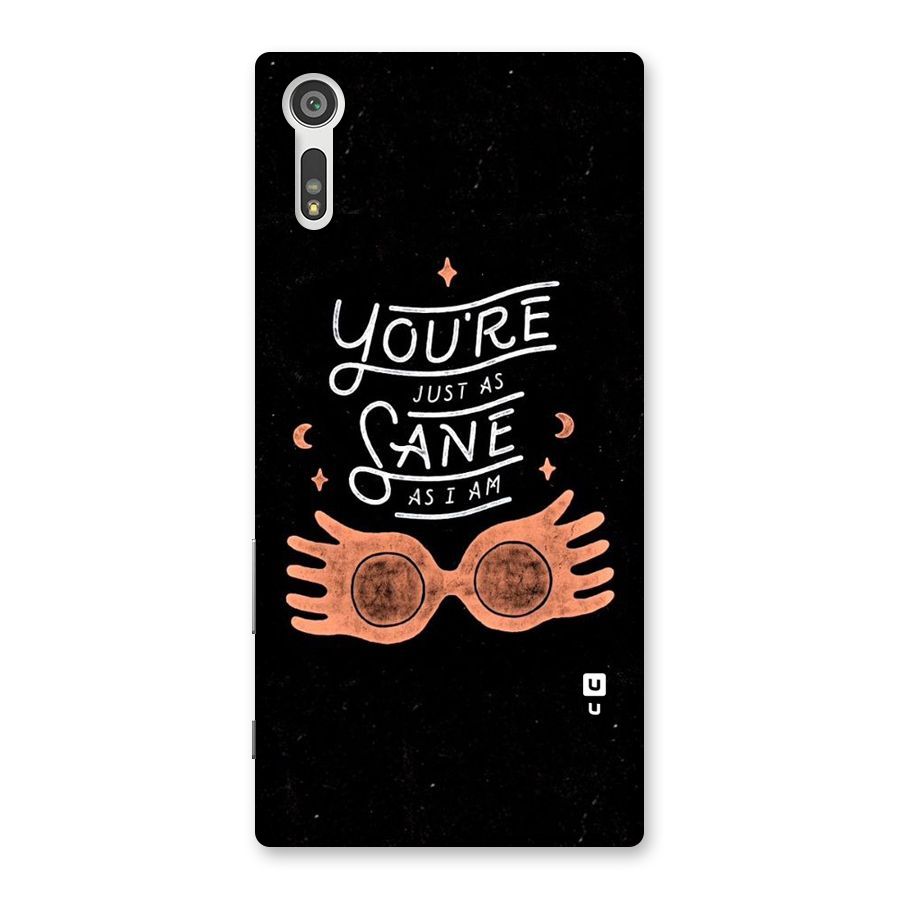 Sane As I Back Case for Xperia XZ