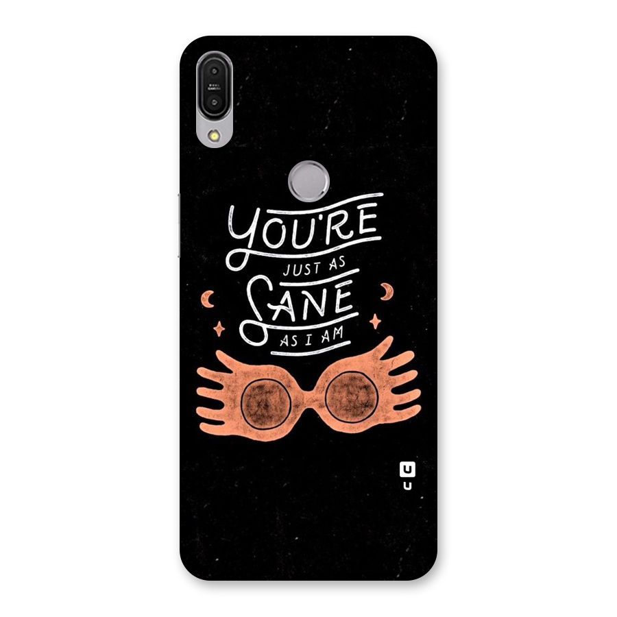 Sane As I Back Case for Zenfone Max Pro M1