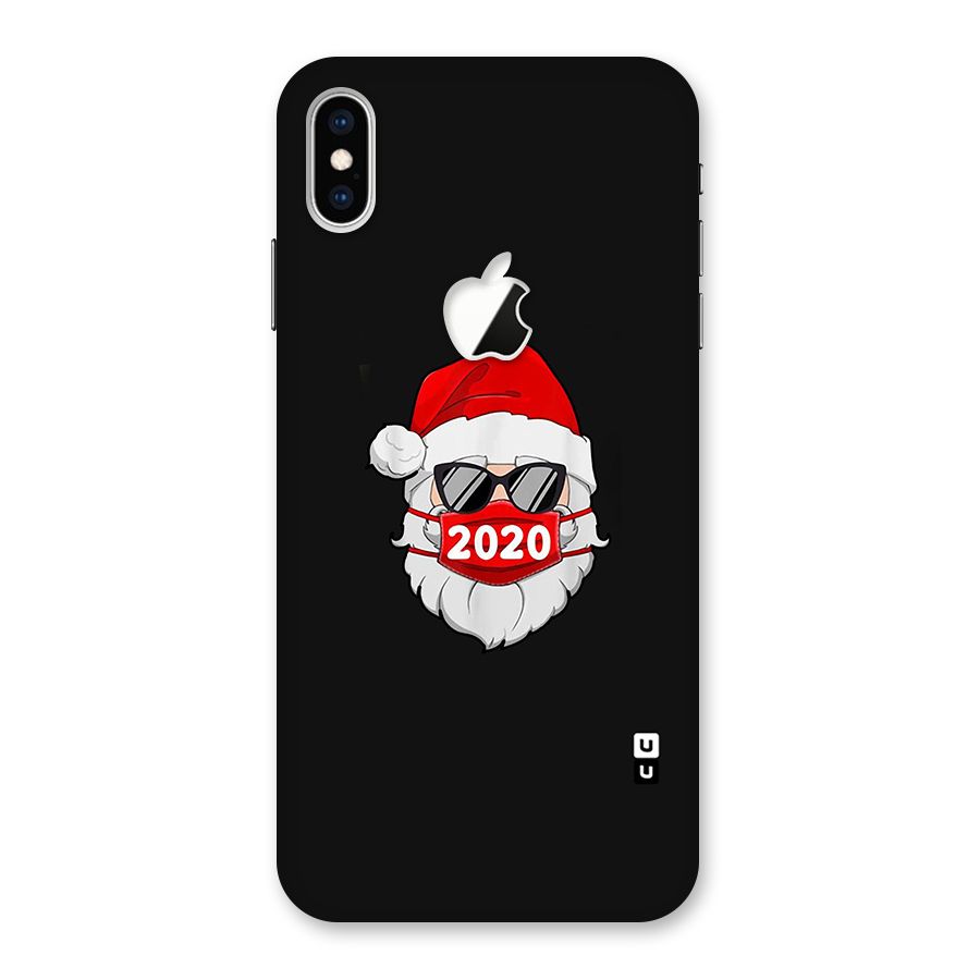 Santa 2020 Back Case for iPhone XS Max Apple Cut