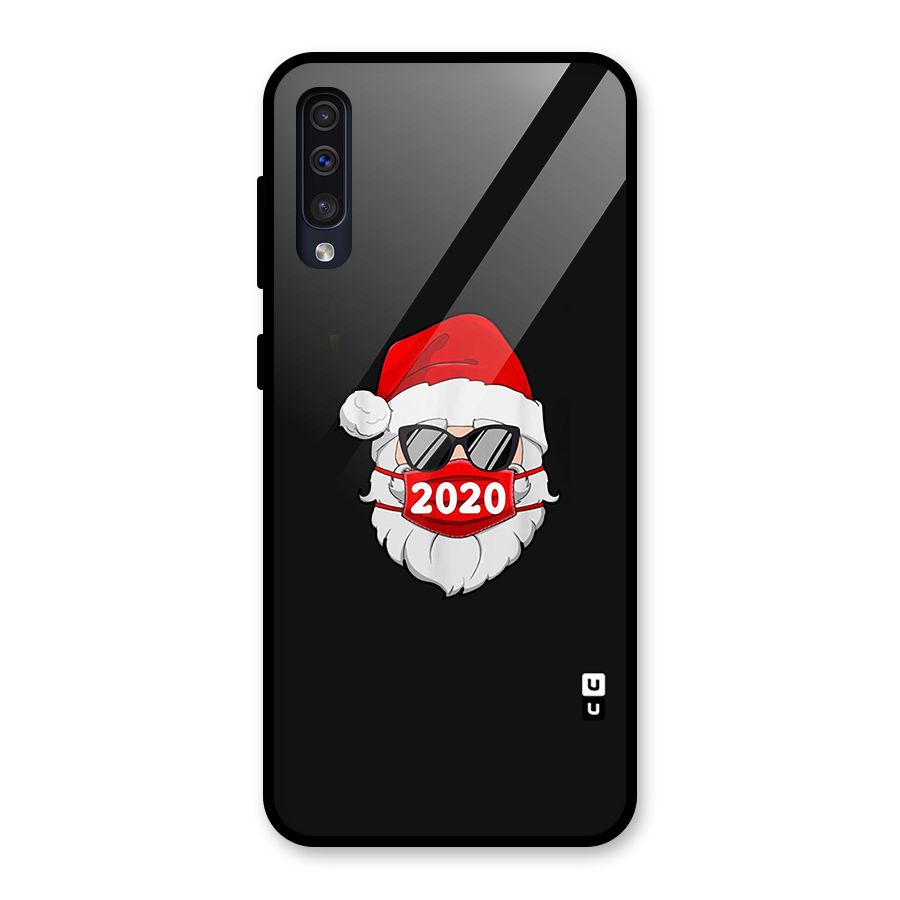 Santa 2020 Glass Back Case for Galaxy A50