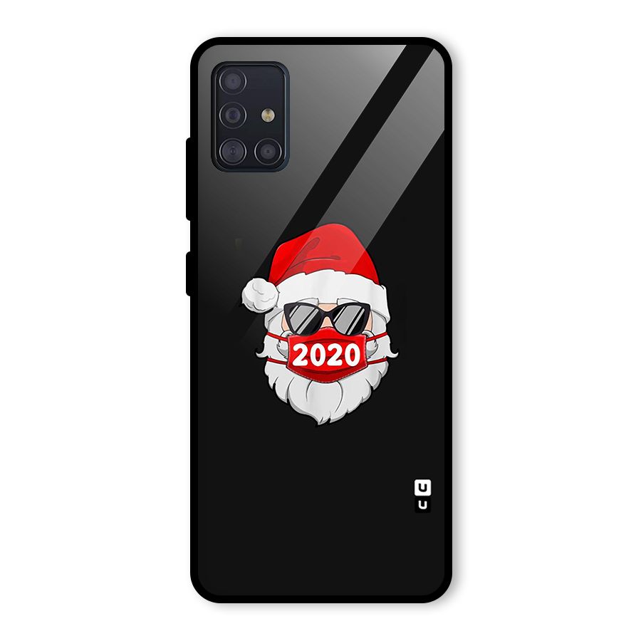 Santa 2020 Glass Back Case for Galaxy A51