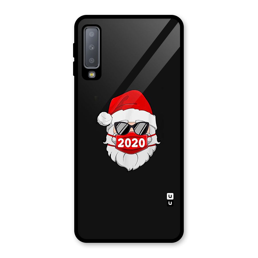 Santa 2020 Glass Back Case for Galaxy A7 (2018)