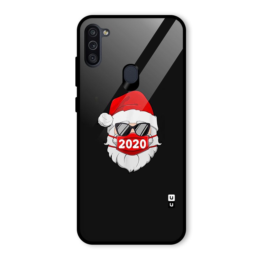 Santa 2020 Glass Back Case for Galaxy M11