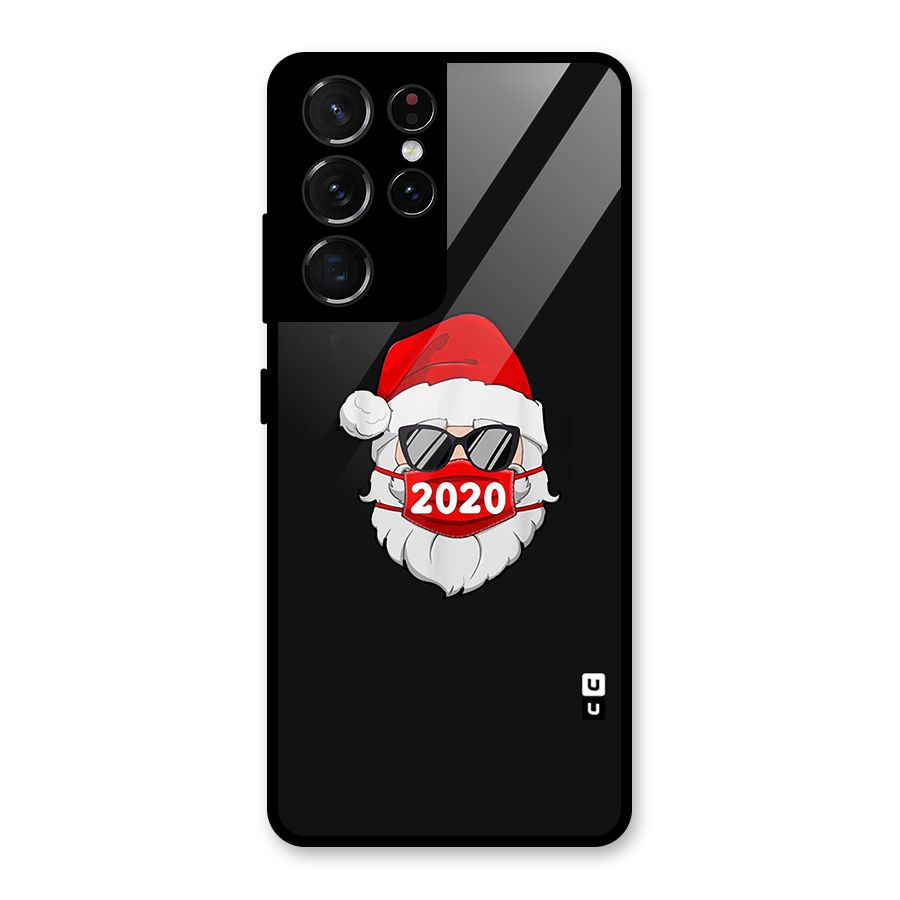 Santa 2020 Glass Back Case for Galaxy S21 Ultra 5G