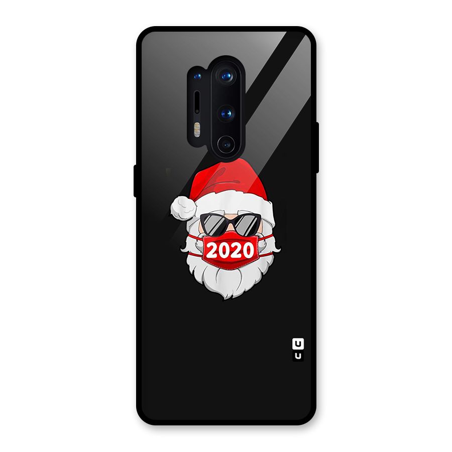 Santa 2020 Glass Back Case for OnePlus 8 Pro