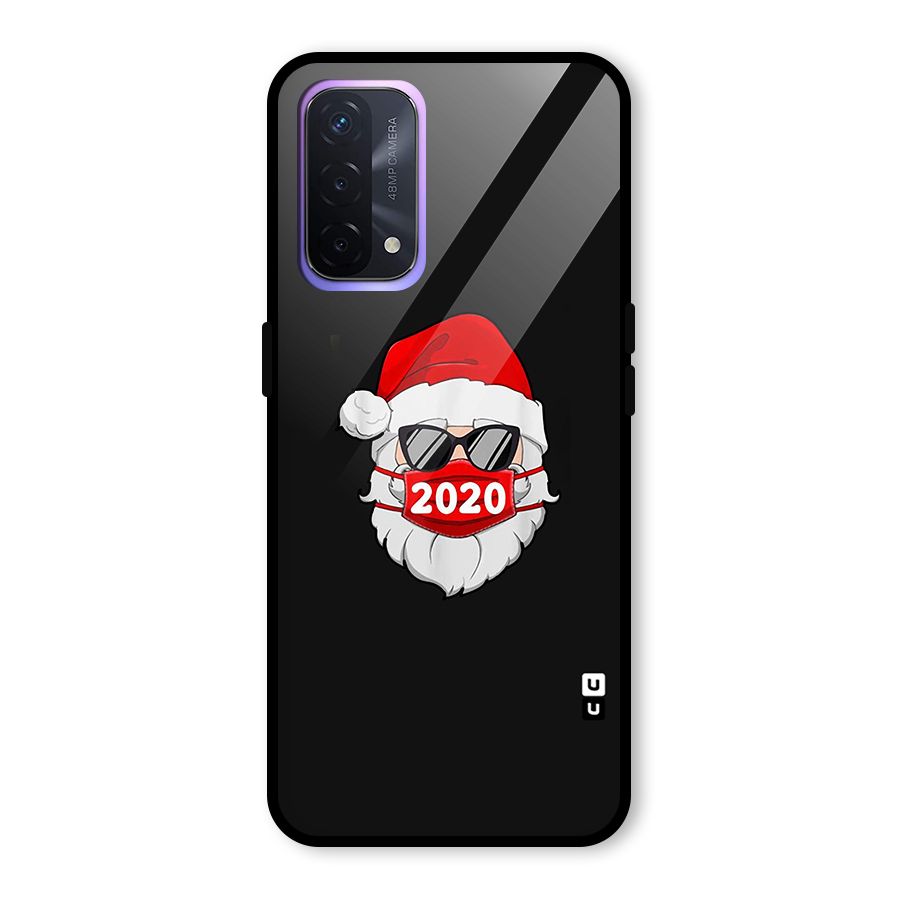 Santa 2020 Glass Back Case for Oppo A74 5G