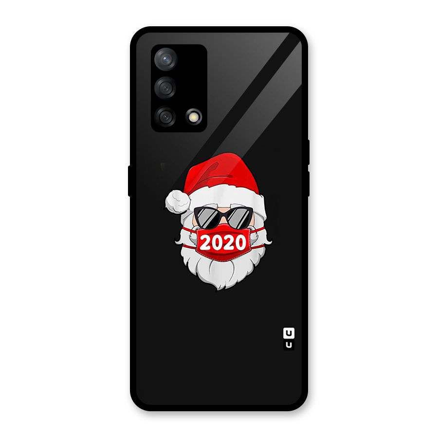 Santa 2020 Glass Back Case for Oppo F19