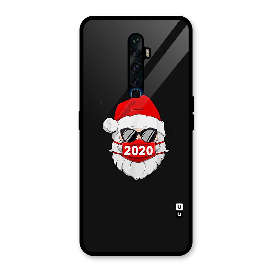 Santa 2020 Glass Back Case for Oppo Reno2 F