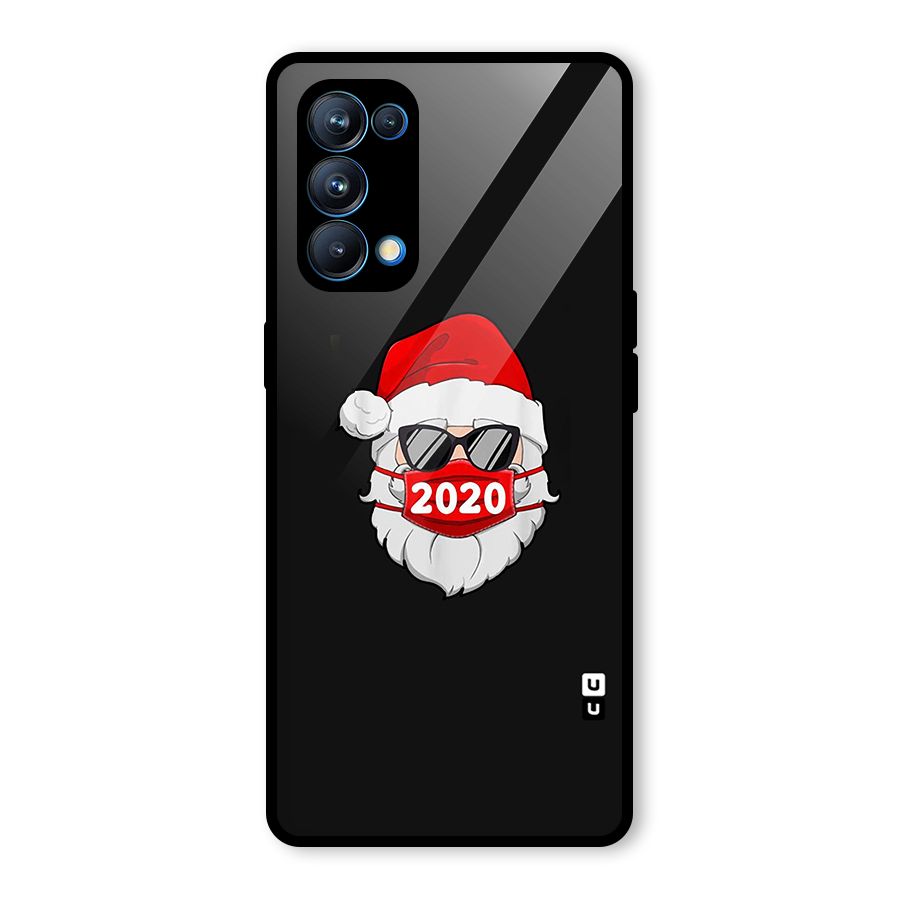 Santa 2020 Glass Back Case for Oppo Reno5 Pro 5G