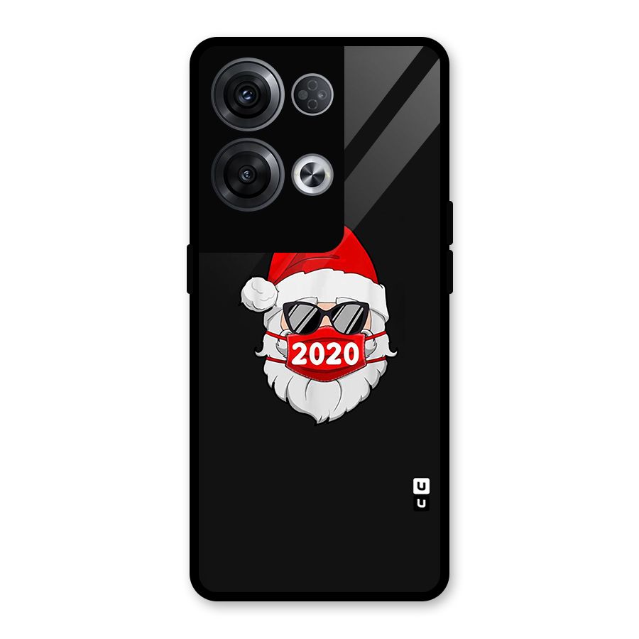 Santa 2020 Glass Back Case for Oppo Reno8 Pro 5G
