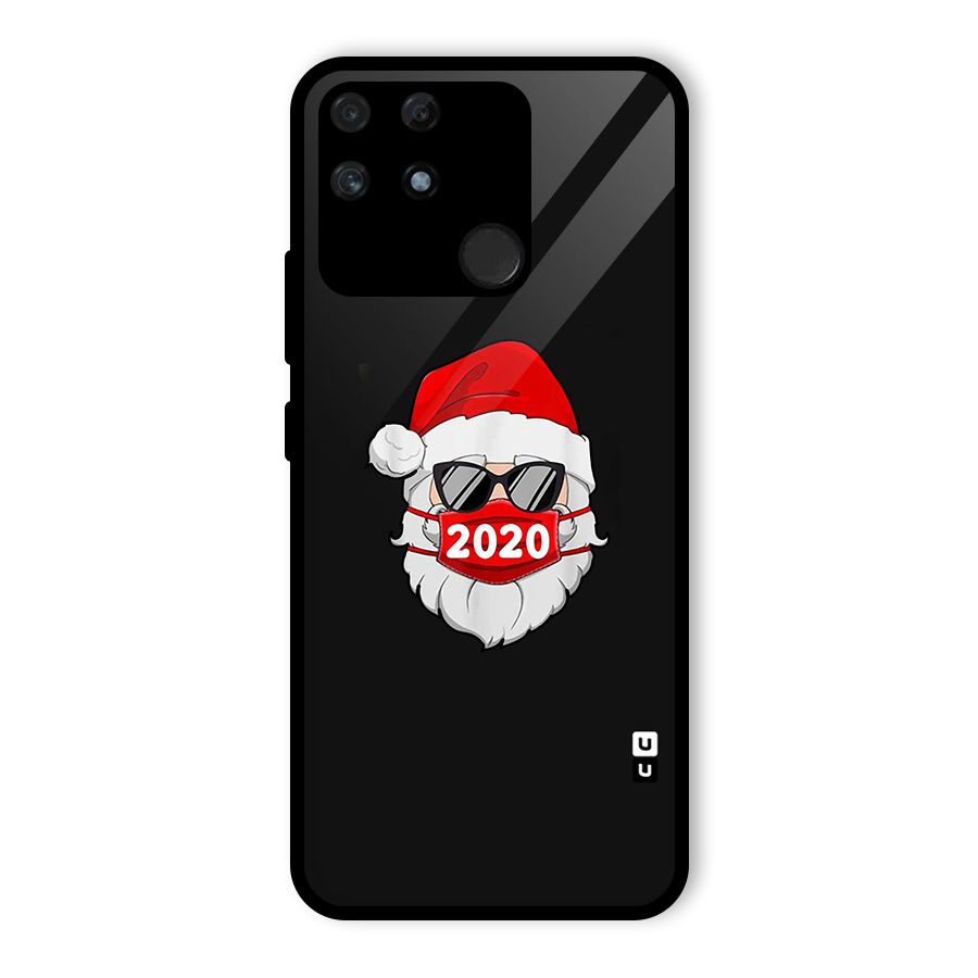 Santa 2020 Glass Back Case for Realme Narzo 50A