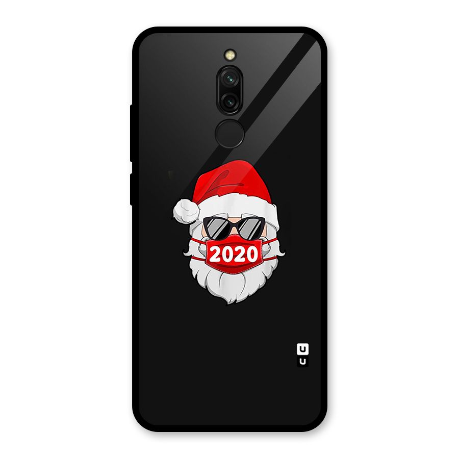 Santa 2020 Glass Back Case for Redmi 8